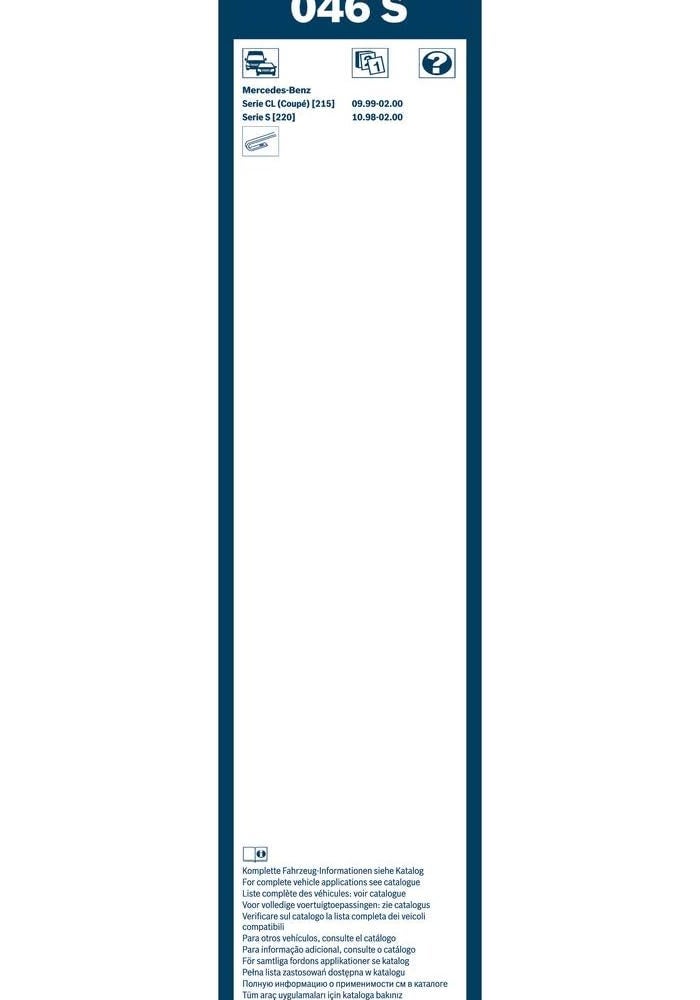 Bosch Automotive Twin Spoiler Wiper Blade Set of 2, 27 Inch (680 mm) - Image 3