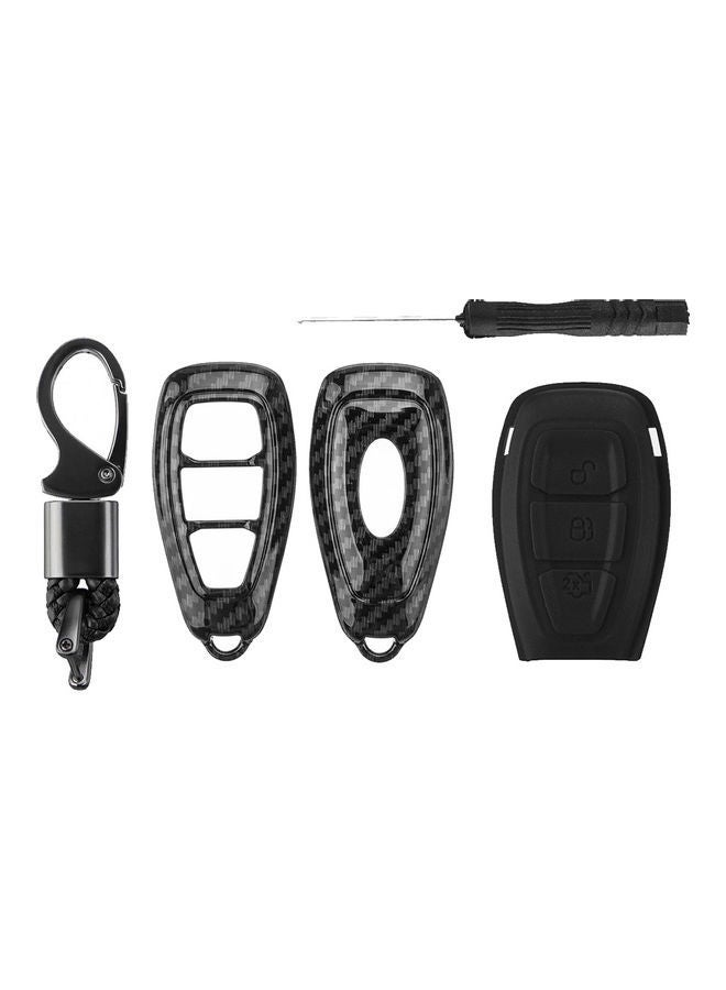 NIBEMINENT Carbon Fiber Remote Key Fob Case - Image 3