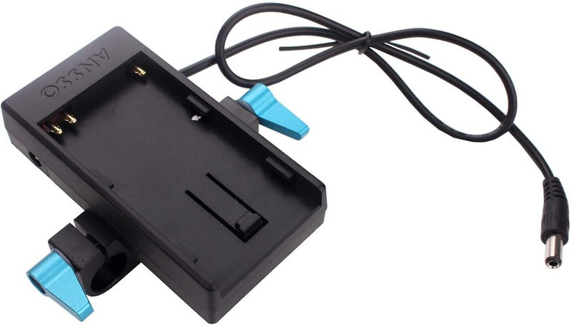 كلاراكو محول لوحة تزويد الطاقة لبطارية كاميرا BMCC 4K من كلاركو BMPCC مع مشبك قضيب 15 مم لكاميرا سوني BP-U60/30