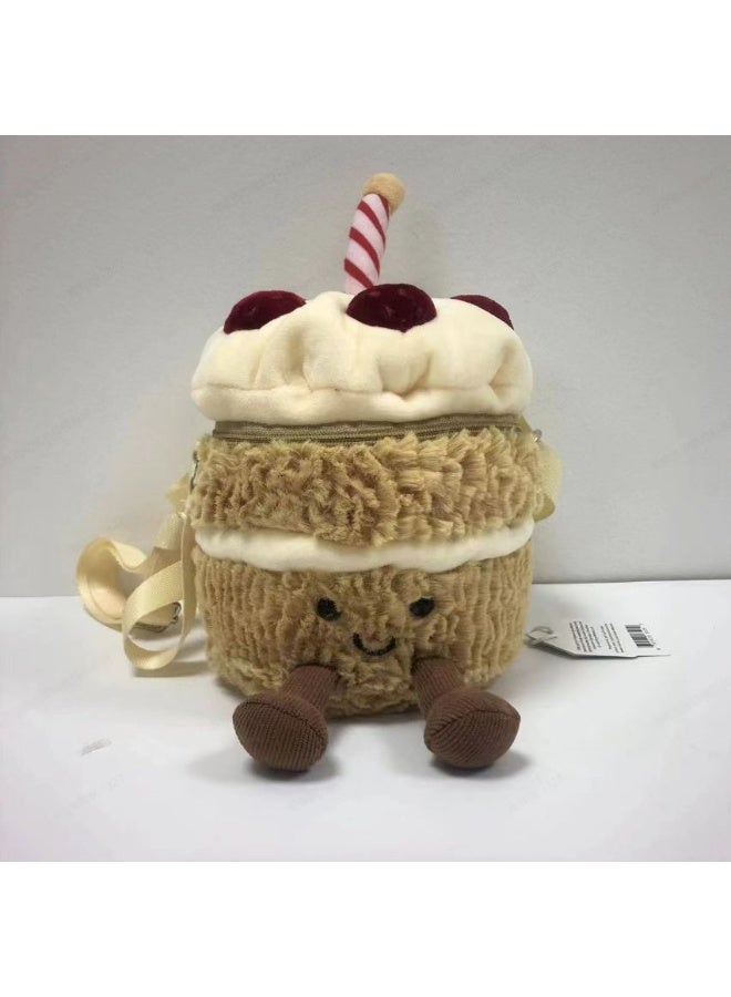 Cute Plush Toy Crossbody Bag - Comfort Doll Holiday Gift 