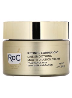 RoC, Retinol Correxion, Max Hydration Cream, Fragrance Free, 1.7 oz (48 g)