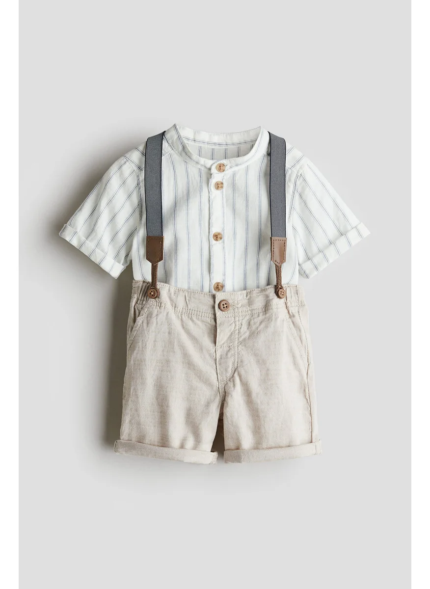 H&M 2-Piece Set With Braces