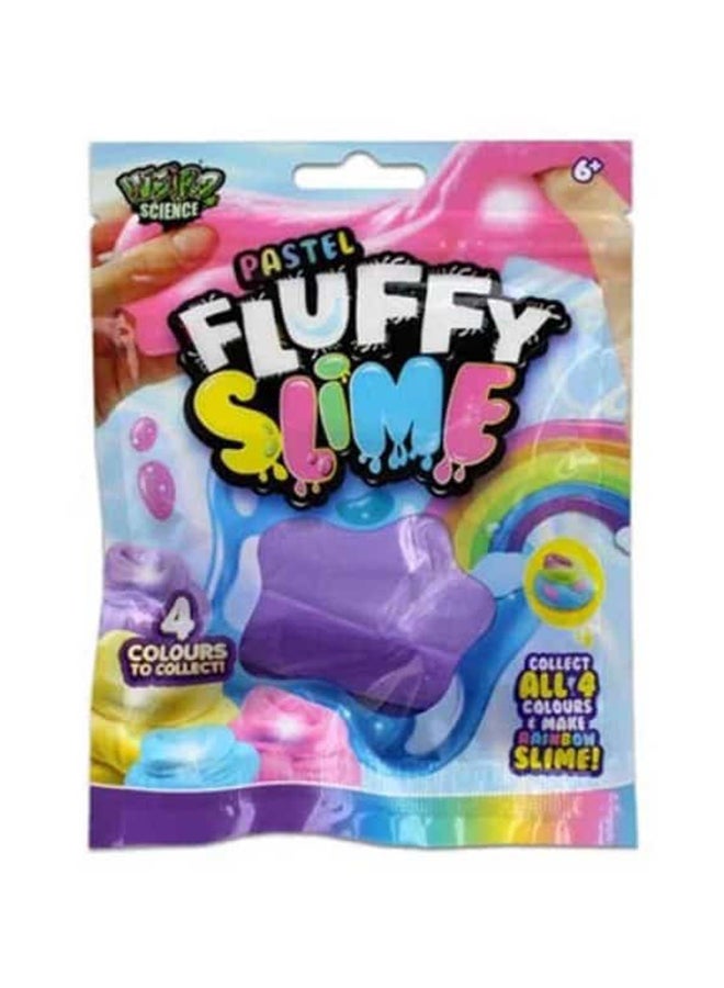 RMS Neon Fluffy Slime 4 Assorted – Soft Stretchy Sensory Slime Toy for Kids, Bright Color Slime Play Set - Image 3