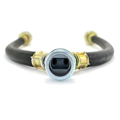 TT FLEX Rubber Washing Machine Y Mixer Hose Connector, 3/4" Fittings, 1 ft (12") Length - Image 5