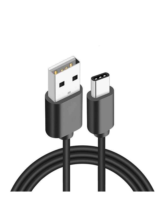 Suptig 3.28FT USB-C Charging Cable for GoPro Hero 11, 10, 9, 8, 7 Black, Silver, White, 6, 5, Session, 2018, DJI Osmo, Akaso, Insta360 Action Cameras (2 Pack, Black) - Image 1