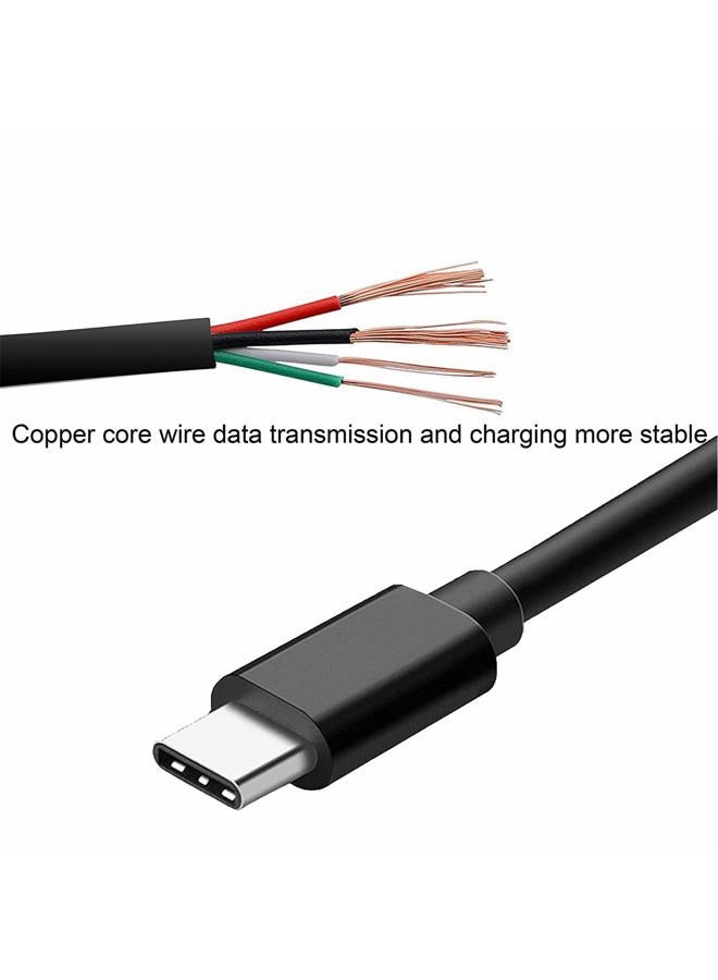 Suptig 3.28FT USB-C Charging Cable for GoPro Hero 11, 10, 9, 8, 7 Black, Silver, White, 6, 5, Session, 2018, DJI Osmo, Akaso, Insta360 Action Cameras (2 Pack, Black) - Image 5