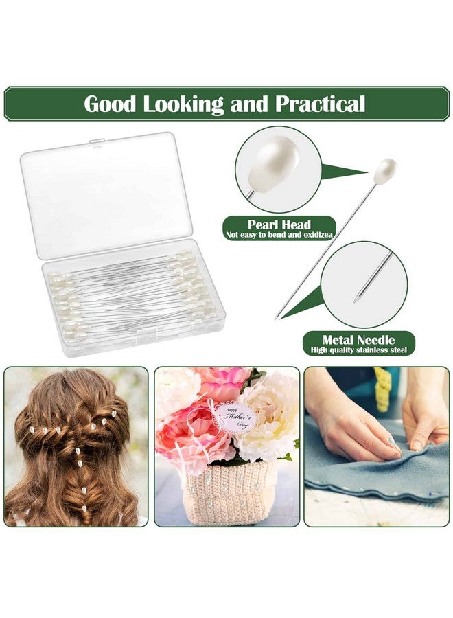 PAXCOO Floral Arrangement Kit with Green Tape and Wire, Boutonniere Flower pin, Wire Cutter for Wreath Making Supplies - Image 5