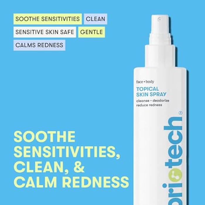 BRIOTECH Topical Skin Spray, Hypochlorous Acid Spray for Sensitive Skin, HOCl Facial Mist, Full Body Support Against Irritation, Calm Redness, Soothe Foot & Scalp, 8 oz (1 Pack) - Image 3