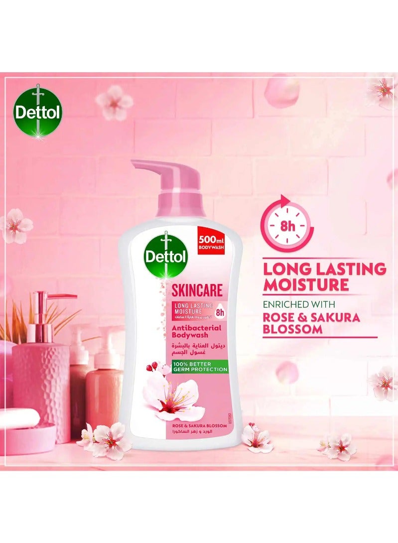 Dettol Shower Gel Skin Care 500ml - Image 1