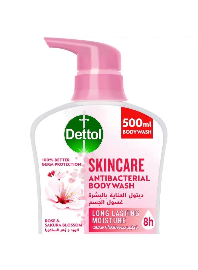 Dettol Shower Gel Skin Care 500ml - Image 2
