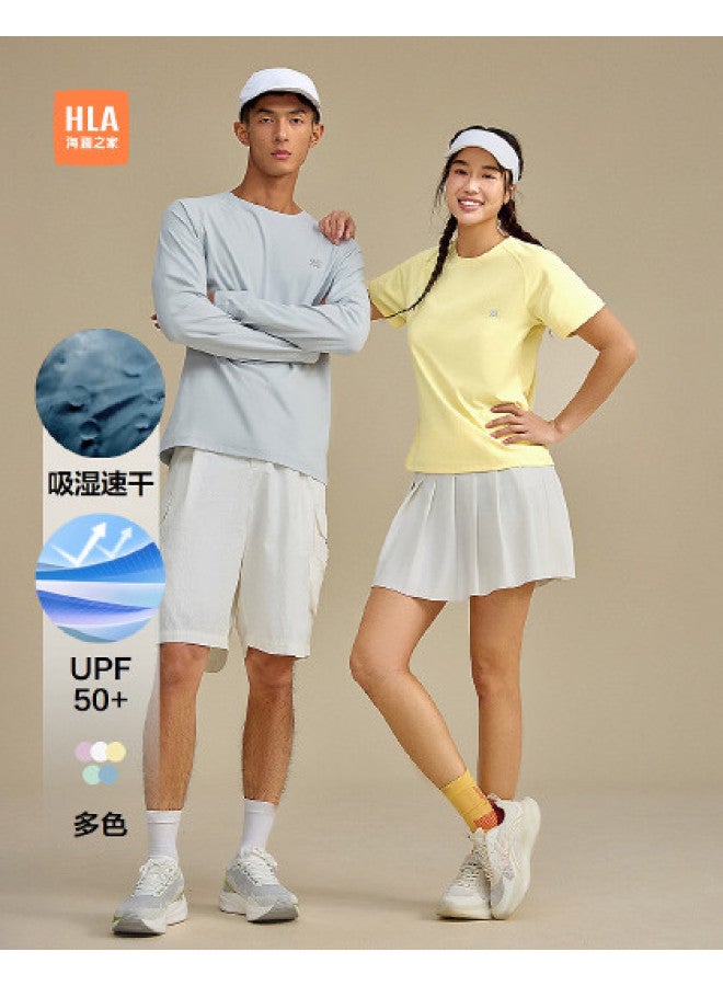 HLA 25 Summer Running Sport Round Neck Moisture-Wicking Quick-Dry Women'S Short-Sleeve T-Shirt - Image 1