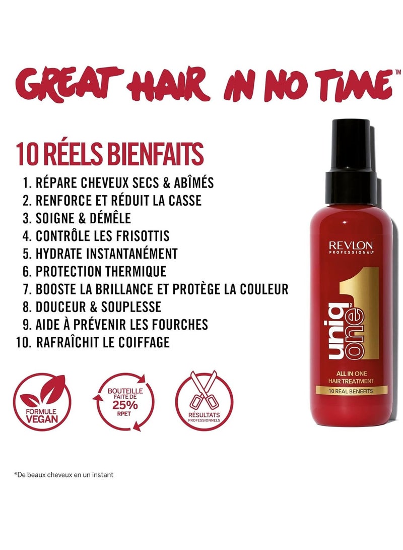 ريفلون علاج الشعر Uniq One ​​All In One 5.1 أونصة/150 مل - Image 2