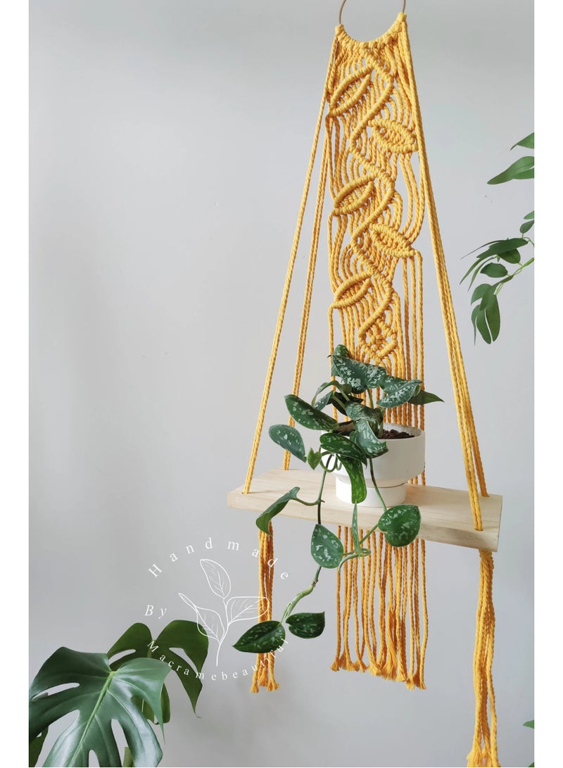 انتيكيانو رف حائط خشبي - Image 2