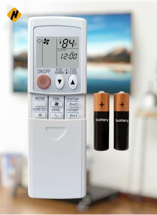 Replacement Remote Control for Mitsubishi Air Conditioners MSZ-GE06NA-8, MSZ-GE09NA-8, MSZ-GE12NA-8, MSZ-GE15NA-8, MSZ-GE18NA-8, MSY-GE09NA-8, MSY-GE12NA-8, MSY-GE15NA-8, MSY-GE18NA-8 (B) with Battery - pzsku/Z251CFF61D75EABE00DA2Z/45/_/1735276033/62cf95ef-29b2-47db-a0ba-89c1e1268e77