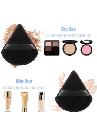Makeup Sponge Triangular Velvet - 2 Pieces - view 5