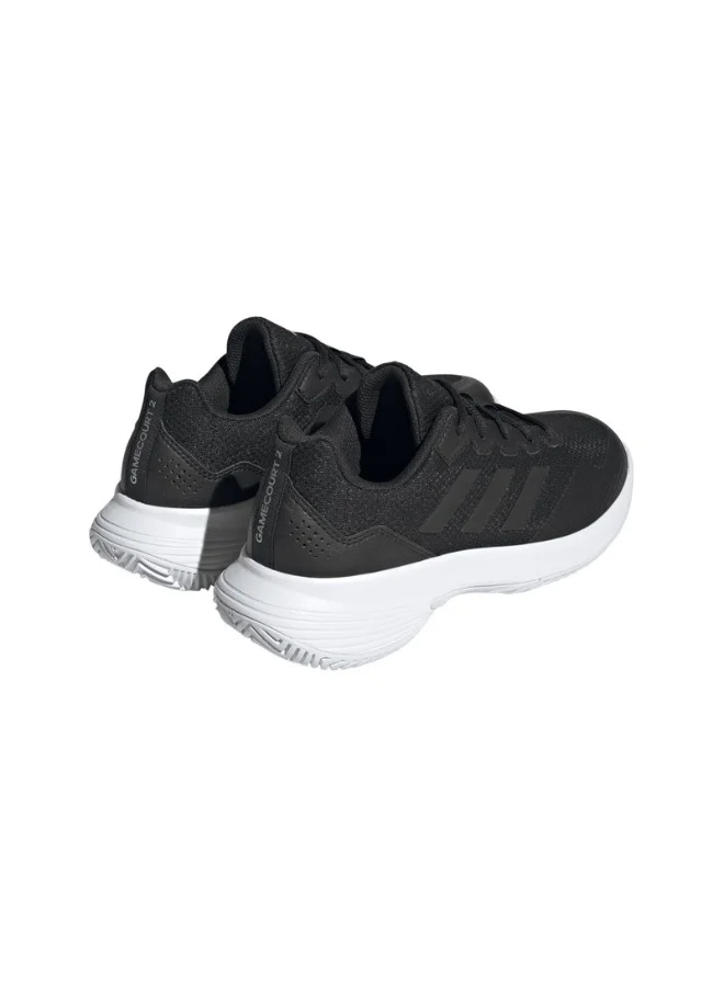 Adidas Adidas Gamecourt 2 W W Black Tennis Shoes For Women