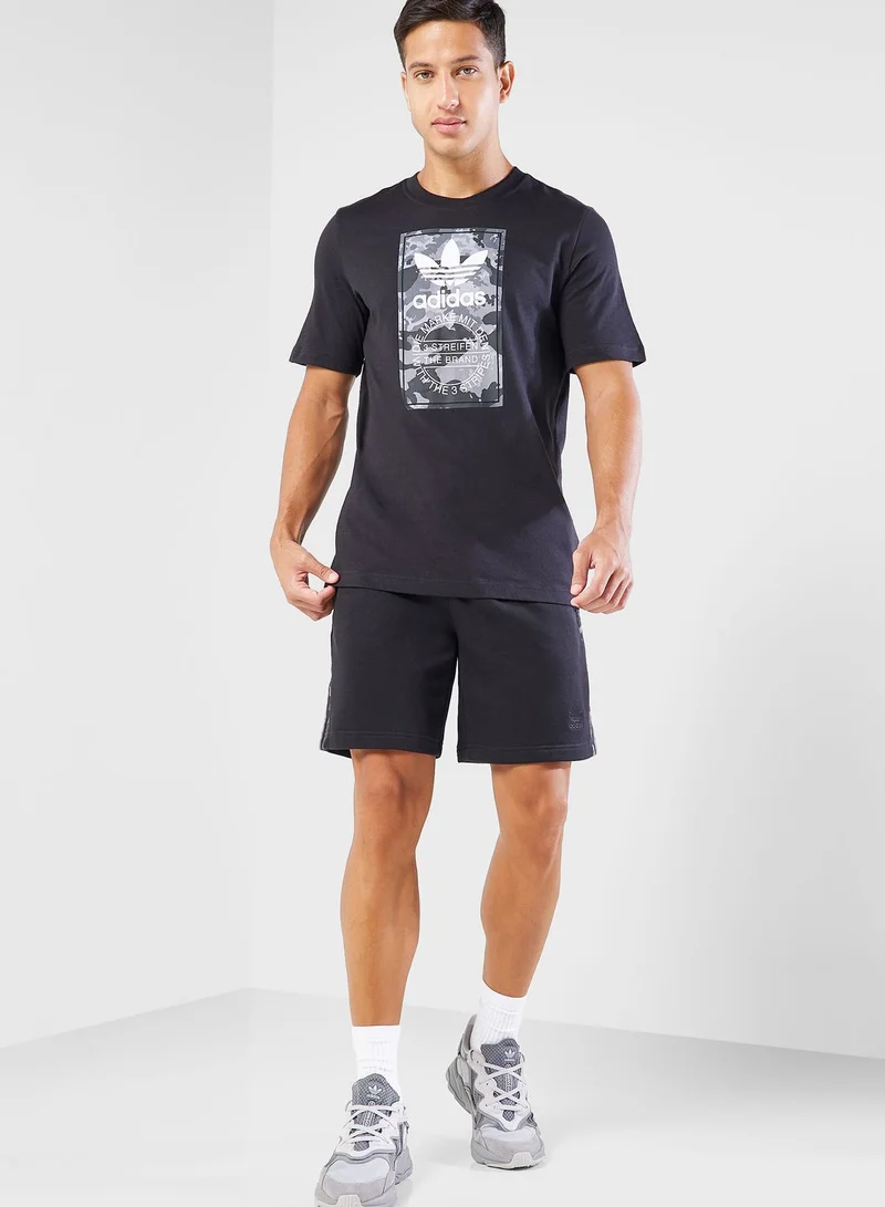 adidas Originals Graphics Camo Tongue Label T-Shirt