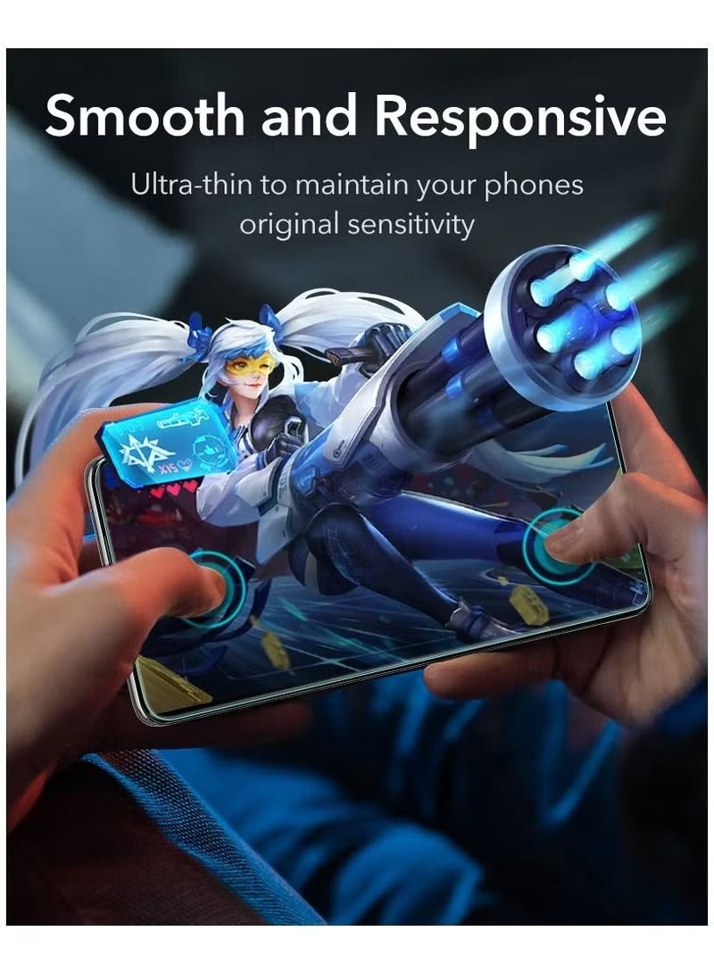 IAF Esr Tempered Glass Screen Protector Compatible with Samsung Galaxy S 23 Plus Supports Fingerprint Unlocking & Scratch Resistant & HD Clarity - Image 1