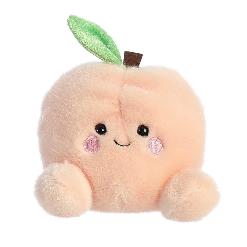 AuroraÂ® Adorable Palm Palsâ„¢ Mellow Peachâ„¢ Stuffed Animal - Fun Collectible Plush for Kids and Adult Collectors - Perfect for Decorating Rooms and Birthday Gifts - Pink 4.5 Inches - Image 1