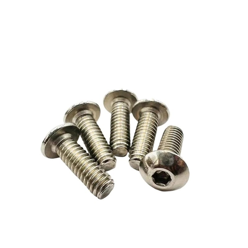 304 Stainless Steel Allen Hex Socket Button Head Screw Bolts 2 56 4 40 6 32 8 32 US Coarse Thread 50 Pcs - Image 4