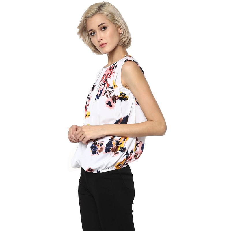RARE Womens Top EP1310BM White Medium - Image 3