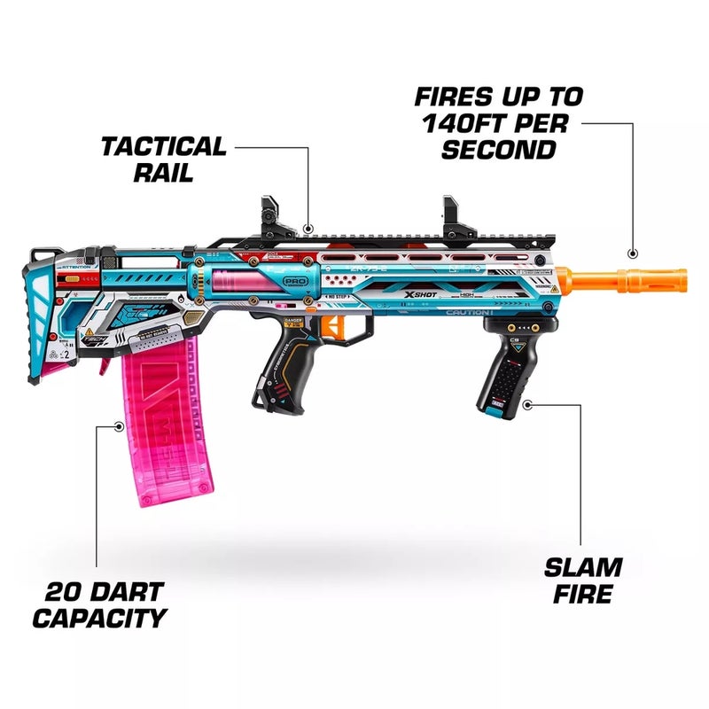 Zuru - X-Shot Pro Series Long Shot Skins with 20 Short Darts & 20 Long Darts - XS-36600 - Image 2