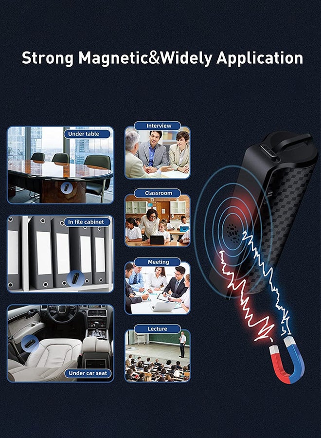 128GB Mini Digital Voice Recorder Voice Listening Device 750 Hours Bug black - Image 4