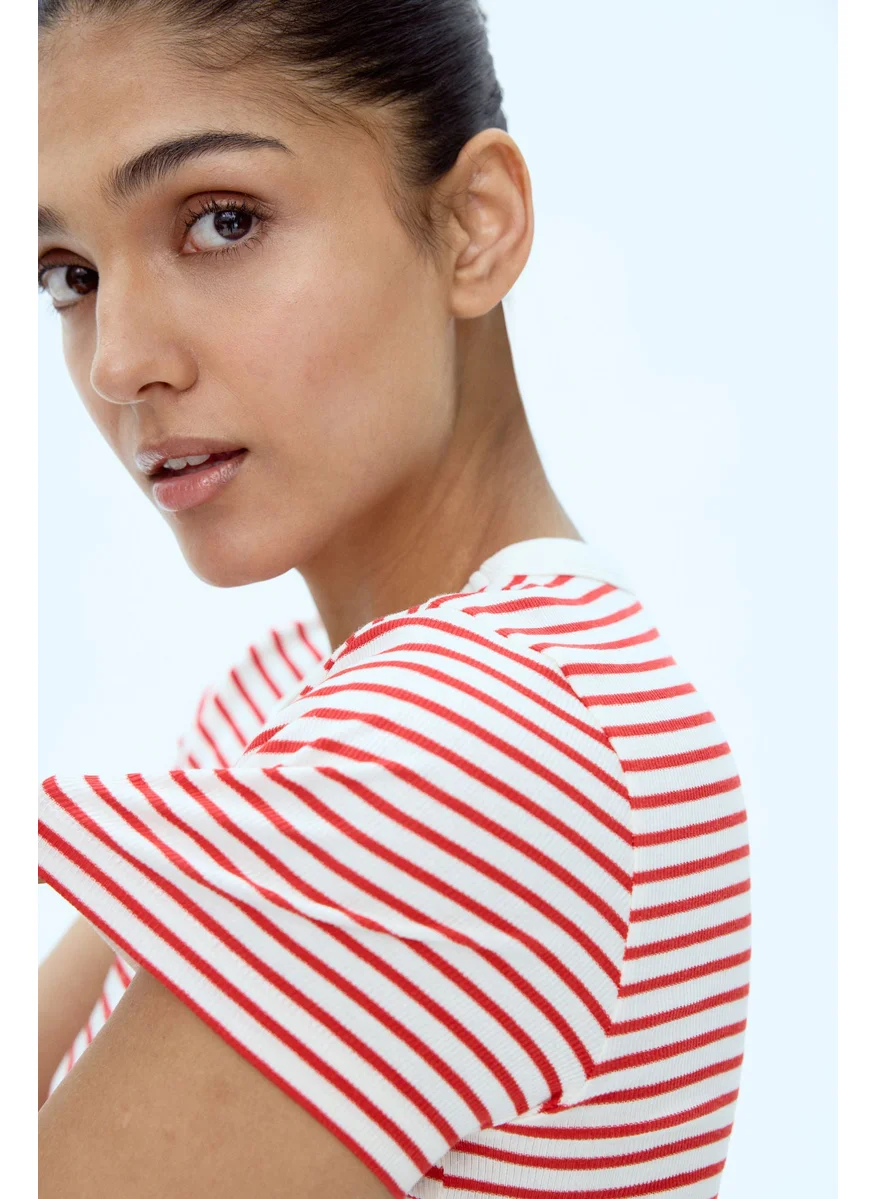 اتش اند ام Mama Ribbed Top