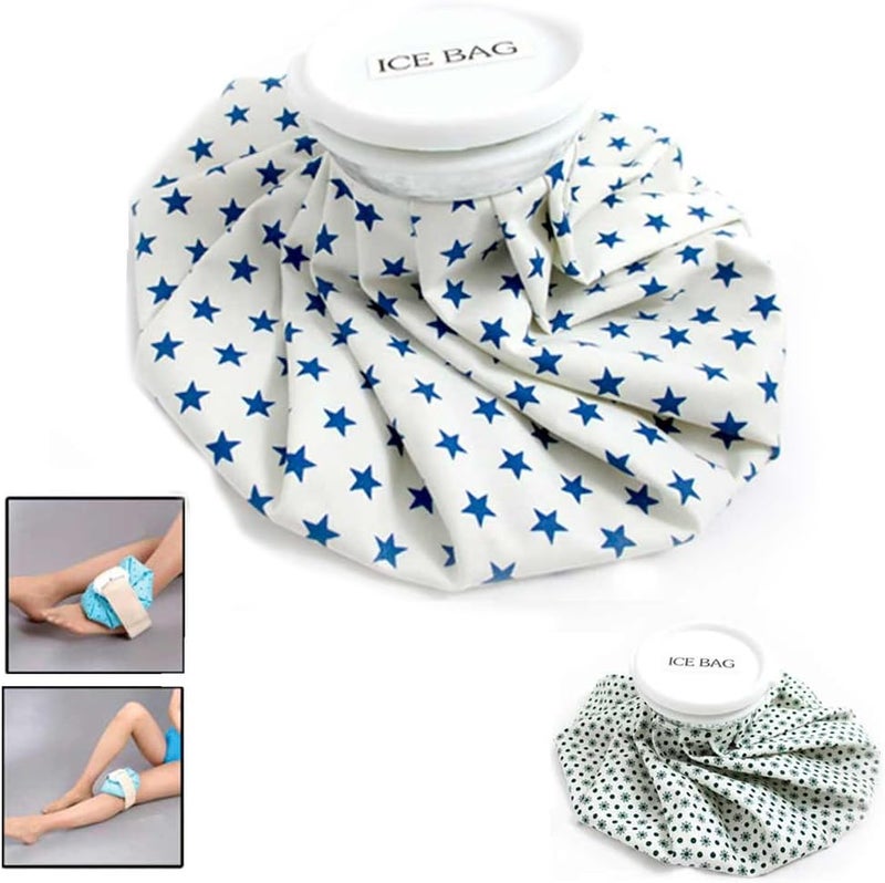 ATB Reusable Ice Bag Pack 9 Inch Cold Therapy English Ice Cap Design First Aid Pain - Image 5