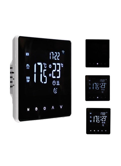 WiFi Smart Thermostat Temperature Controller for Water Heating LCD Display Touch Screen Week Programmable App Control