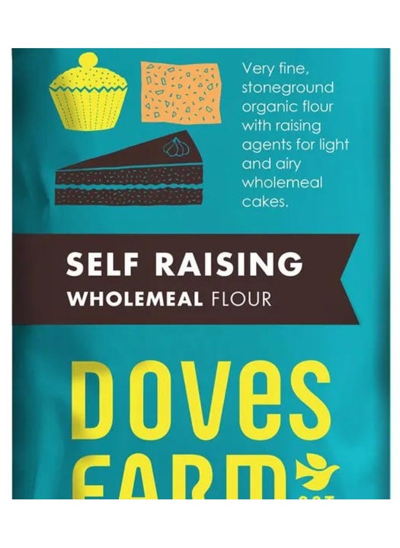 Doves farm - Organic Self Raising Wholemeal Flour 1 Kg - Image 1