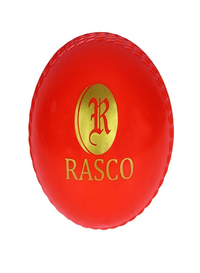 RASCO T20 Plus Cricket Tennis Ball, Red, High Bounce - Image 3