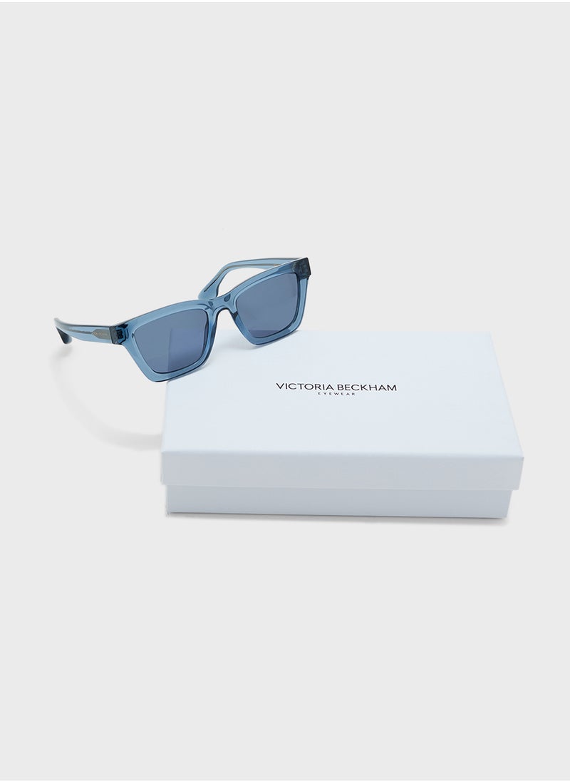 Victoria Beckham Modified Rectangle Sunglasses  - Image 4