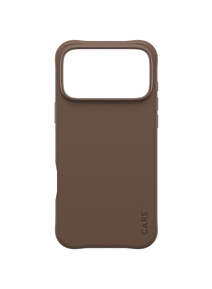 PanzerGlass CARE Fashionable Case Samba Espresso with MagSafe iPhone 17 Pro Max - Brown - Image 3