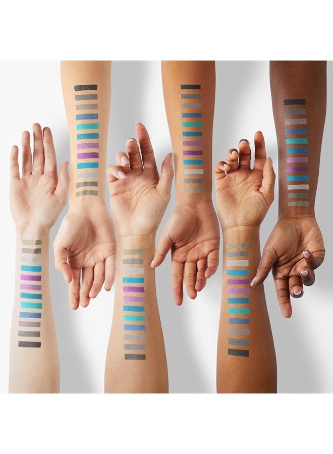 L.A. Colors Day To Night 12 Color Eyeshadow Palette, After Dark, 0.28 oz. (CES432), Powder - Image 4