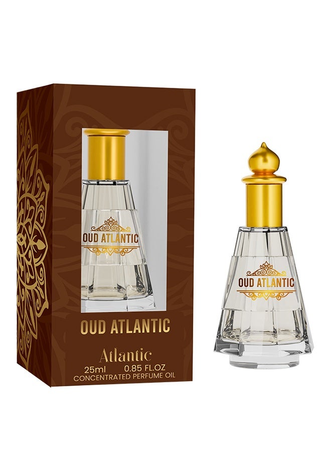 Atlantic Oud Atlantic 25 ML Bold Winter Blend with Deep Resin, Spice, and Leather Layers - Image 1