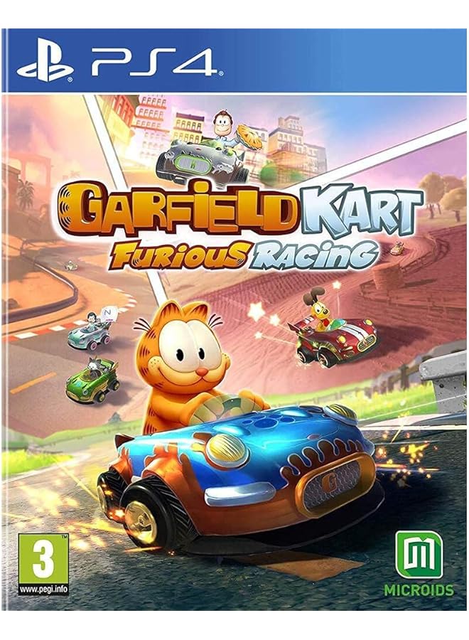 MICROIDS Maximum Games Garfield Kart Furious Racing Ps4 (Ps4) 483771  - Image 1