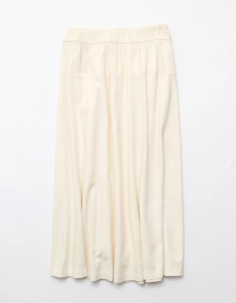 American Eagle  AE Linen-Blend Maxi Skirt for Women | Best Price UAE