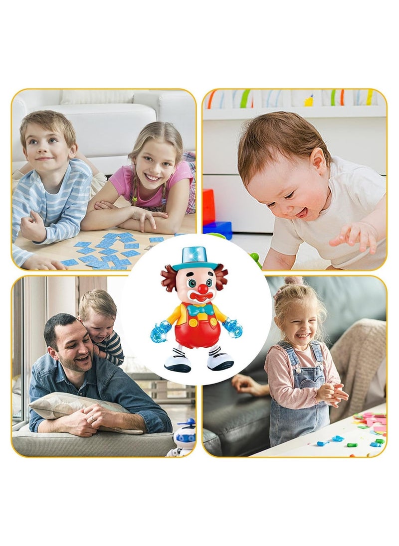 TOY GARDEN - Battery Operated Dancing Clown Toy – Fun Performance with Lights and Sound - Image 1