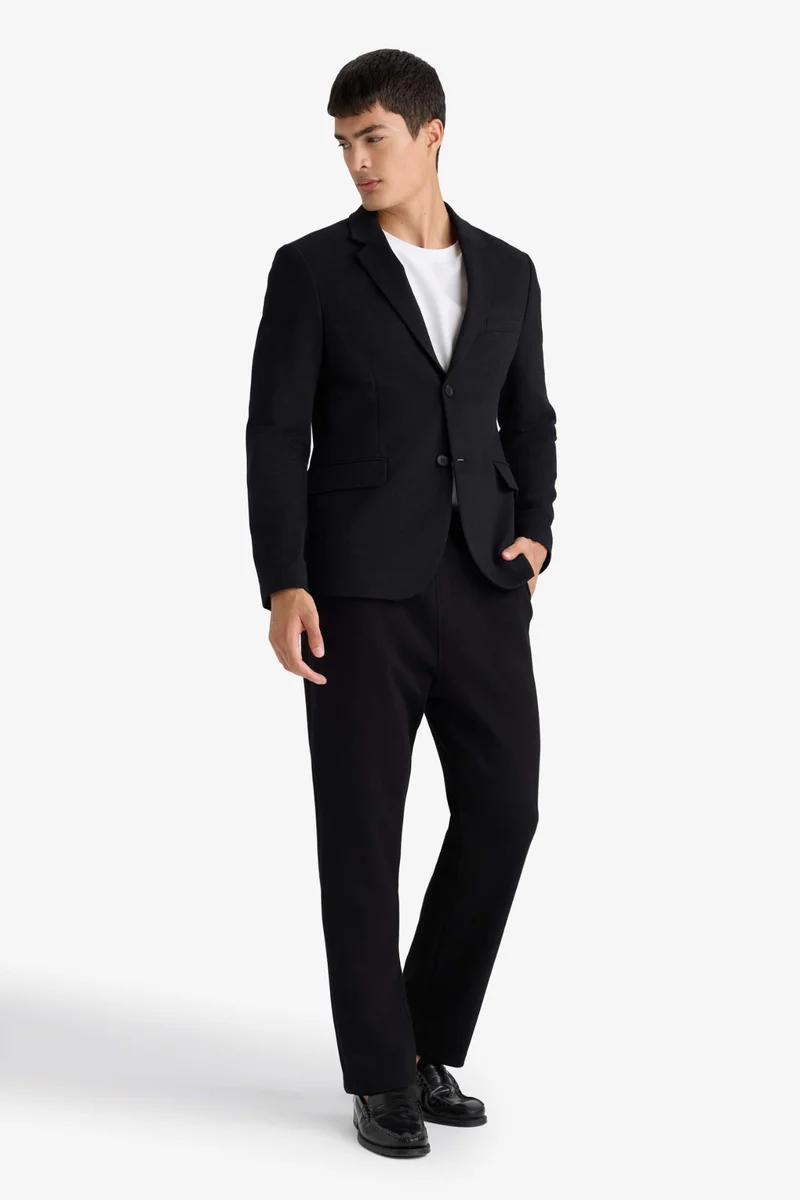 ديفاكتو Regular Fit Tie Waist Straight Leg Sweatpants