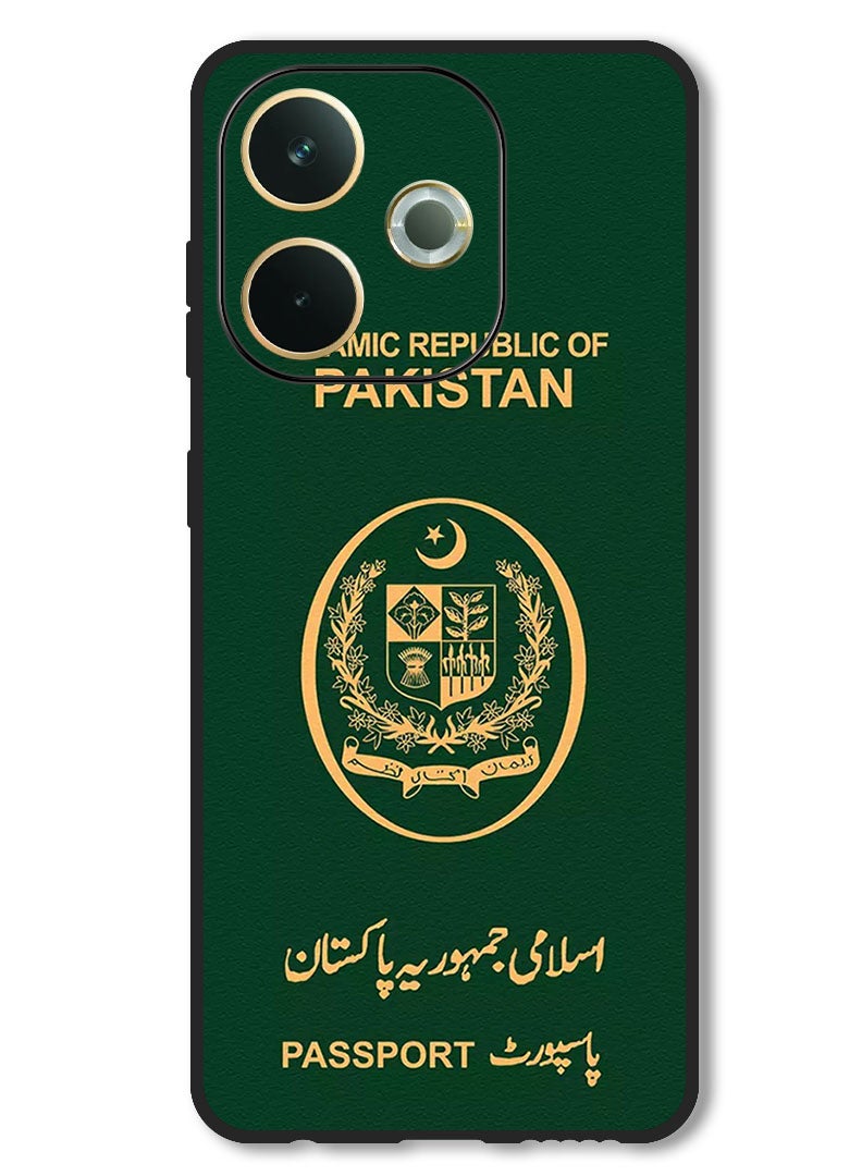 Theodor Case Compatible with Oppo A5 Pro Protection Shockproof Bumper Cover Pakistan Passport - Image 1