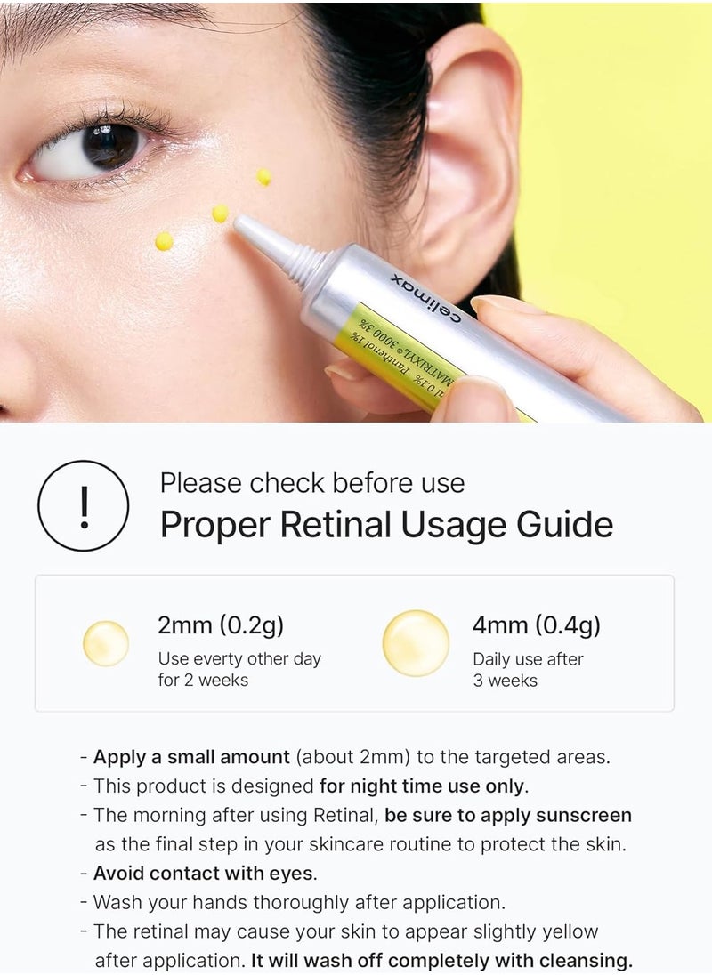 celimax The Vita-A Retinal Shot Tightening Booster For Firm Skin 15ml  - Image 5