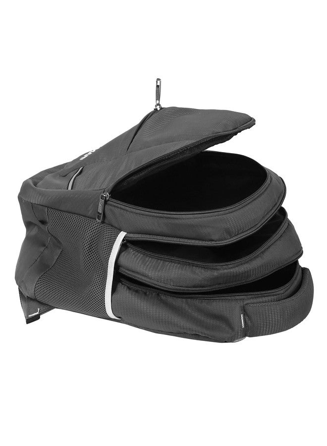 SNOWMAN Bag for Regular Use Stylish Polyester Bagpack for Office and Collage Use Comfortable and Stylish Dark Grey Bag - Image 3
