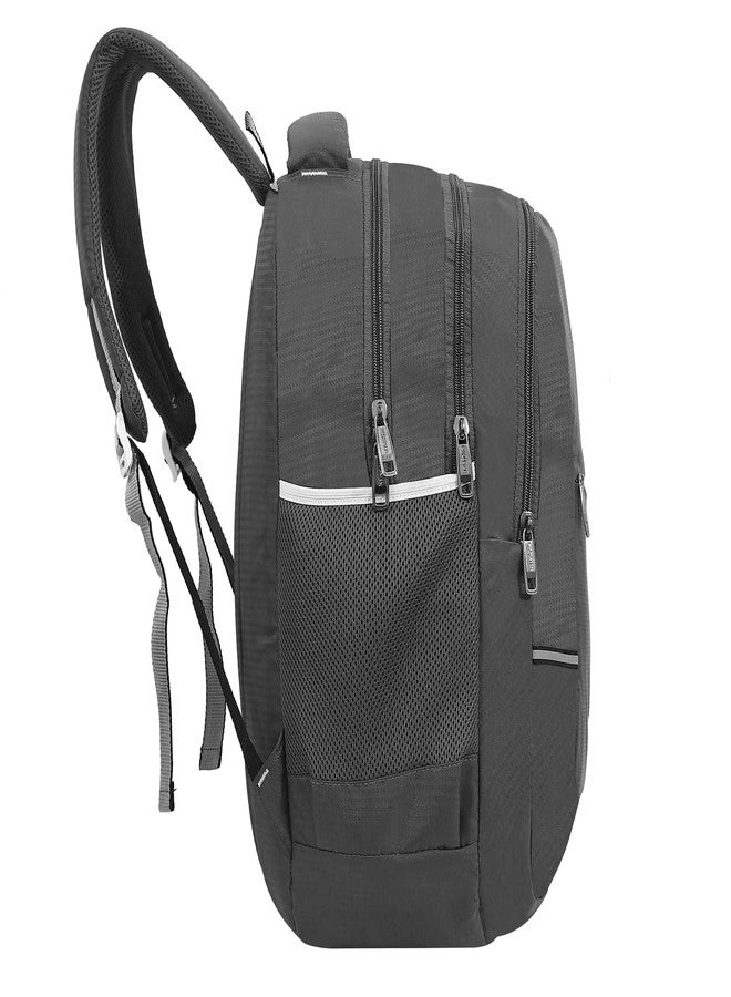 SNOWMAN Bag for Regular Use Stylish Polyester Bagpack for Office and Collage Use Comfortable and Stylish Dark Grey Bag - Image 2