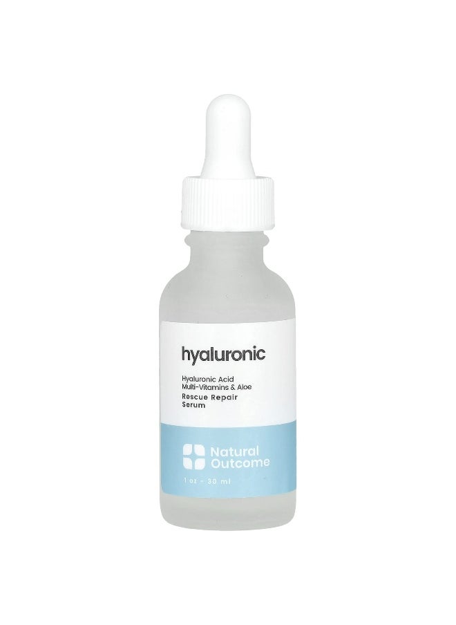 natural outcome Natural Outcome, Hyaluronic, Rescue Repair Serum, Fragrance Free, 1 oz (30 ml)  - Image 1
