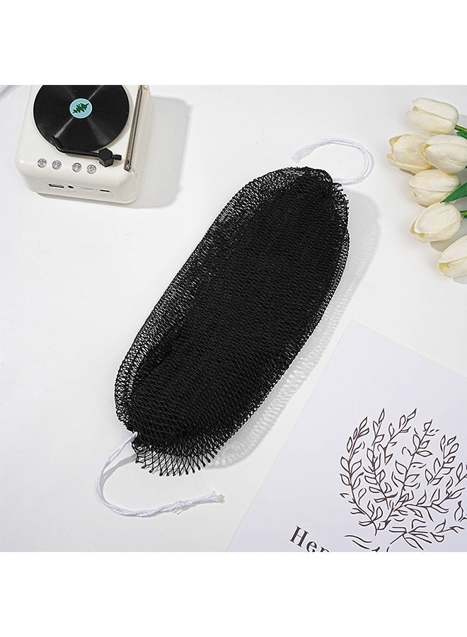 واي جيه ليفة شبكية أفريقية لتقشير البشرة، منشفة استحمام شبكية أفرو للتقشير - Image 1