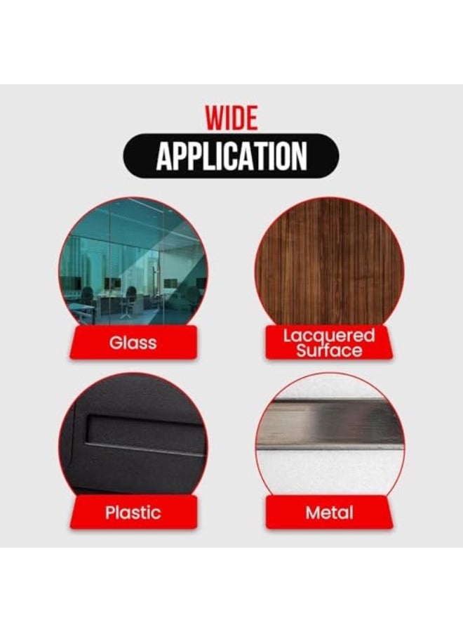 2Pcs 3M Double Sided Tape (3m × 12mm), VHB Heavy Duty Waterproof and High Temperature Resistant Tape for Walls,Double Sided Mounting Tape for Car, LED Strip Light, Home/Office Decor, 0.8mm Thick - Image 5