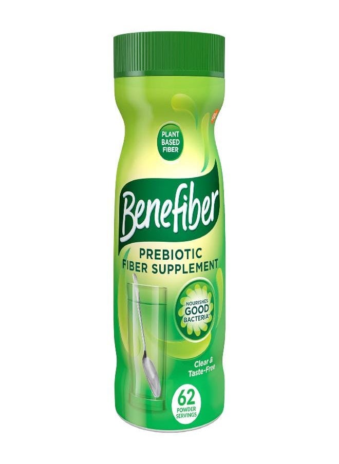 Benefiber Benefiber Daily Prebiotic Fiber Supplement Powder for Digestive Health, Daily Fiber Powder, Unflavored - 62 Servings (8.7 Ounces)  - Image 1