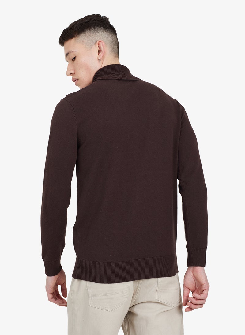 BRAVE SOUL High Roll Neck Sweater - Image 4