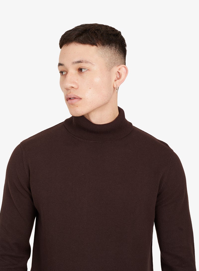 BRAVE SOUL High Roll Neck Sweater - Image 3
